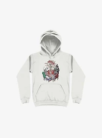 Celebration! Monsters White Hoodie