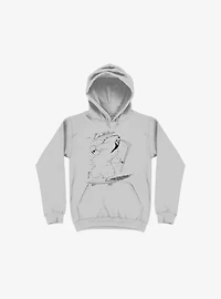 Deathline Reaper Silver Hoodie