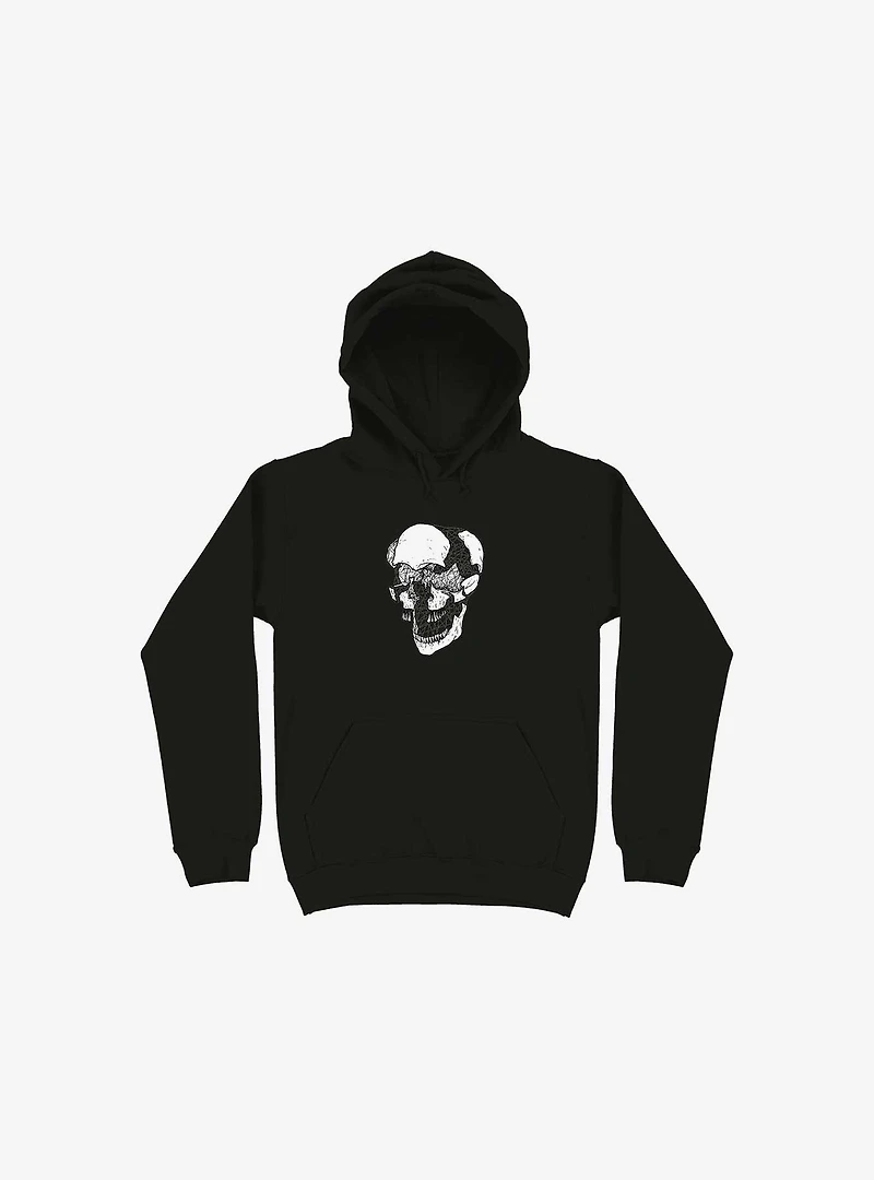 Dynamical Skull Black Hoodie