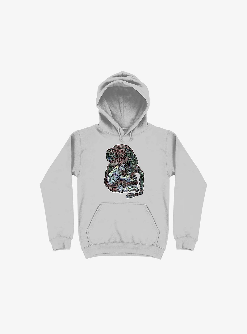 Love Bone Silver Hoodie