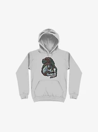 Love Bone Silver Hoodie