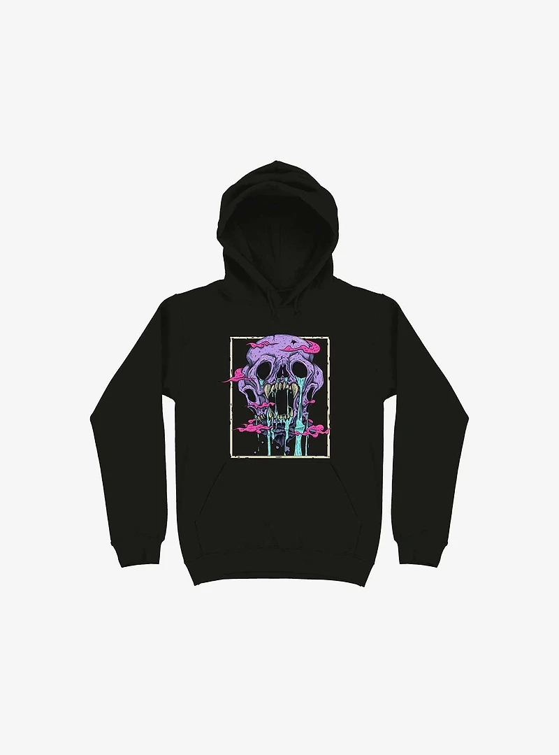 Skull Cave Neverland Black Hoodie