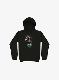 The Real Astronaut Skull Black Hoodie