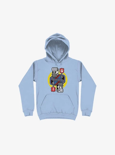 For The Win Light Blue Hoodie