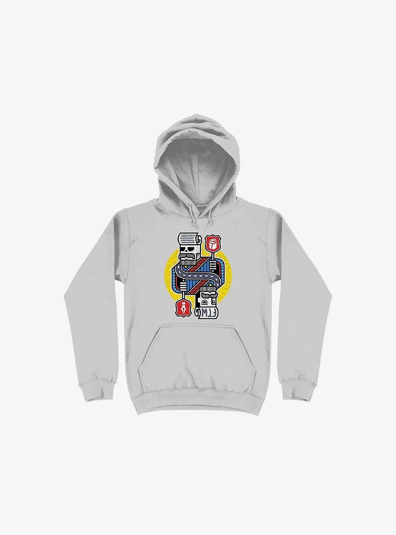 For The Win Silver Hoodie