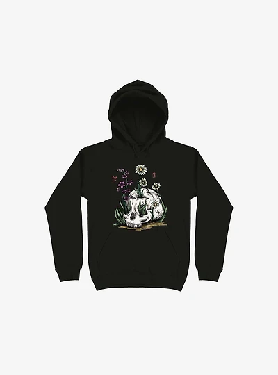 Growth Skull Black Hoodie