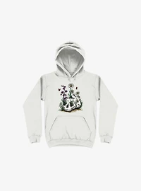 Growth Skull White Hoodie