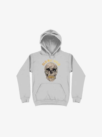Old But Gold Skull Silver Hoodie