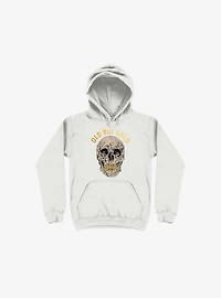 Old But Gold Skull White Hoodie