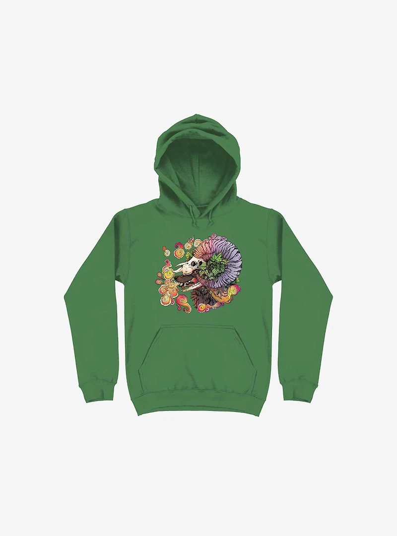 What Doesn't Kill You Becomes Your Armor Wolf And Sheep Kelly Green Hoodie