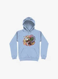 What Doesn't Kill You Becomes Your Armor Wolf And Sheep Light Blue Hoodie