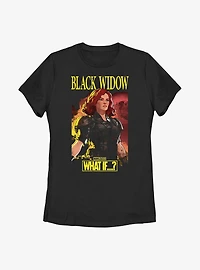 Marvel What If?? Black Widow Apocalyptic Suit Womens T-Shirt