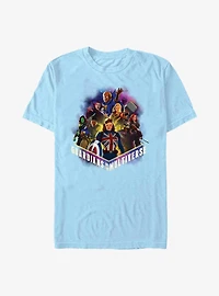 Marvel What If?? Guardians Of The Multiverse Poster T-Shirt