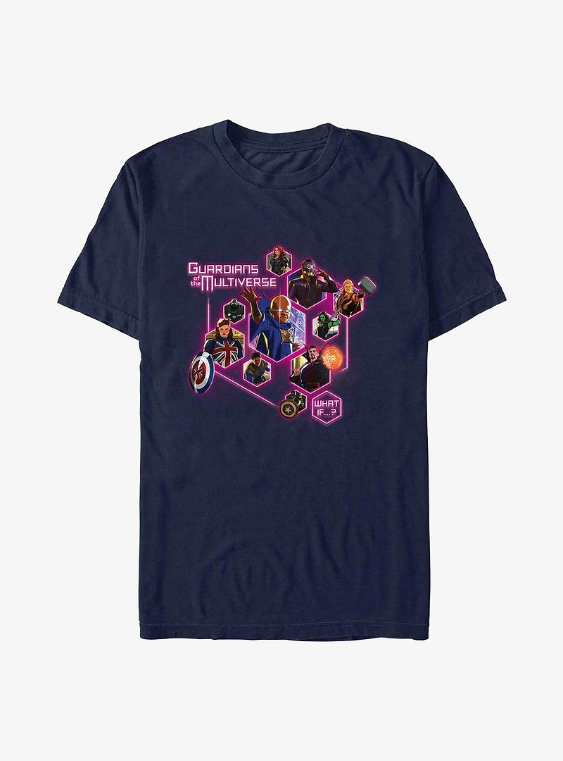 Marvel What If?? Guardians Of The Multiverse Pods T-Shirt