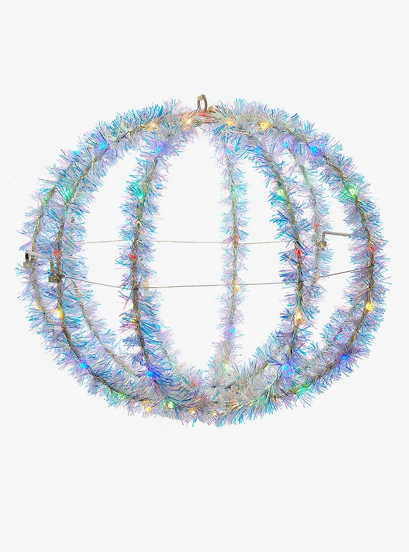 Multicolor Led Tinsel Foldable Sphere