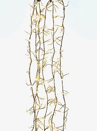 300 Light Cluster Garland With Warm White Led Lights