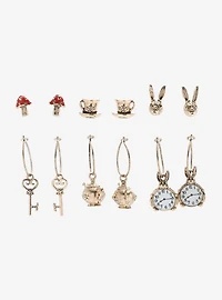 Lewis Carroll Alice's Adventures In Wonderland Earring Set