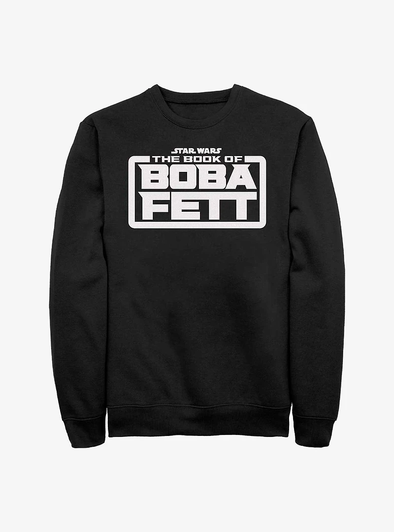 Star Wars The Book Of Boba Fett Basic Logo Sweatshirt