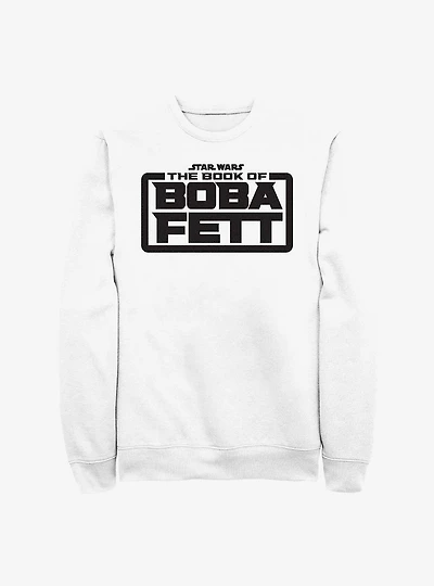 Star Wars The Book Of Boba Fett Basic Logo Sweatshirt