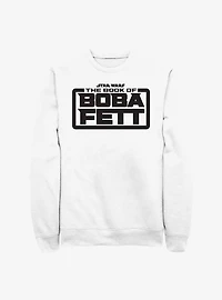 Star Wars The Book Of Boba Fett Basic Logo Sweatshirt