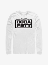Star Wars The Book Of Boba Fett Basic Logo Long-Sleeve T-Shirt