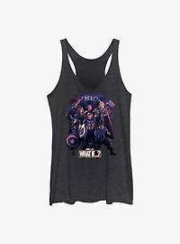 Marvel What If?? Guardians Of The Multiverse Group Womens Tank Top