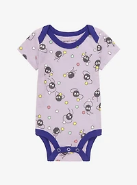 Studio Ghibli Spirited Away Soot Sprites Allover Print Infant One-Piece