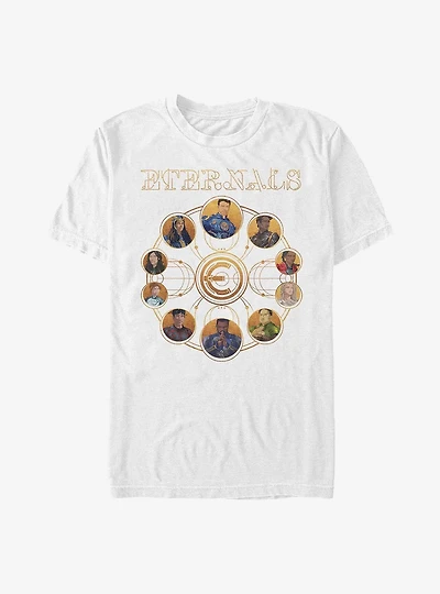Marvel Eternals Circular Gold T-Shirt
