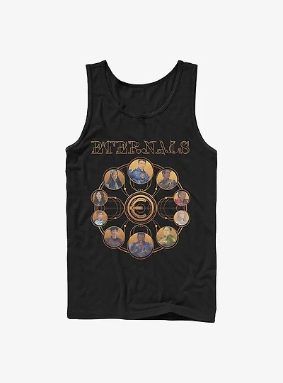 Marvel Eternals Circular Gold Heroes Tank
