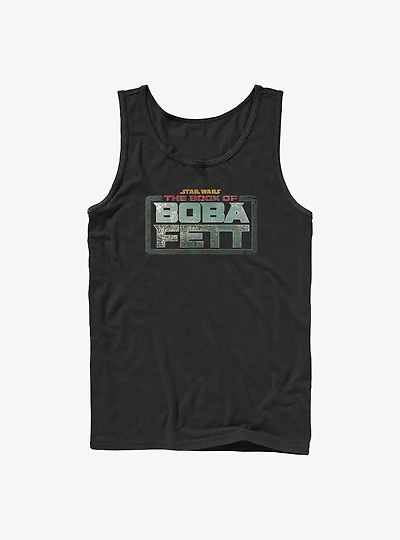 Star Wars The Book of Boba Fett Main Logo Tank Top