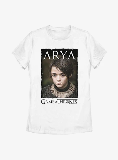 Game Of Thrones Arya Stark Womens T-Shirt
