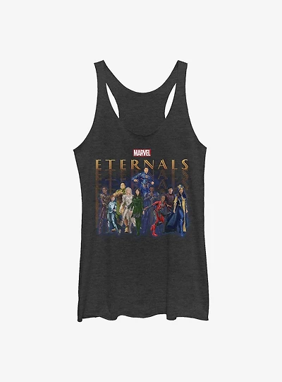 Marvel Eternals Group Repeating Girls Tank