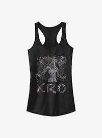 Marvel Eternals Filled Logo Kro Girls Tank