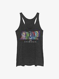 Marvel Eternals Silhouette Heads Girls Tank