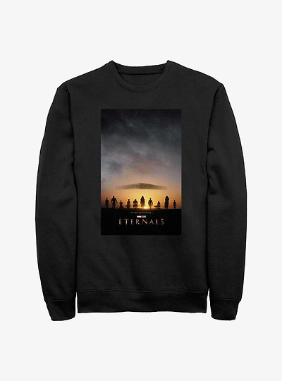 Marvel Eternals Poster Crew Sweatshirt