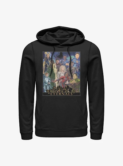 Marvel Eternals Art Frame Poster Hoodie