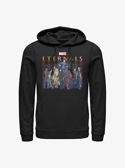 Marvel Eternals Group Repeating Hoodie