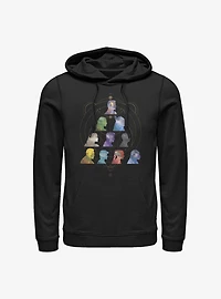 Marvel Eternals Silhouette Galaxy Heads Hoodie