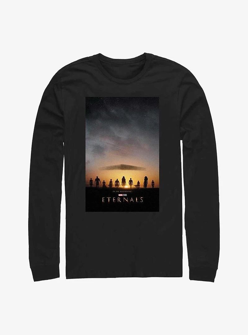 Marvel Eternals Poster Long-Sleeve T-Shirt