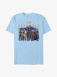Marvel Eternals Group Repeating T-Shirt