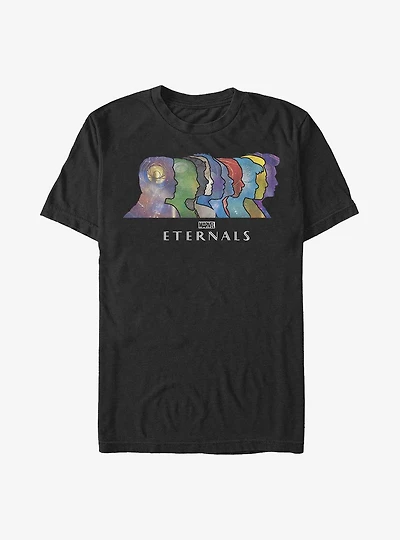 Marvel Eternals Silhouette Heads T-Shirt