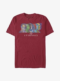 Marvel Eternals Silhouette Heads T-Shirt