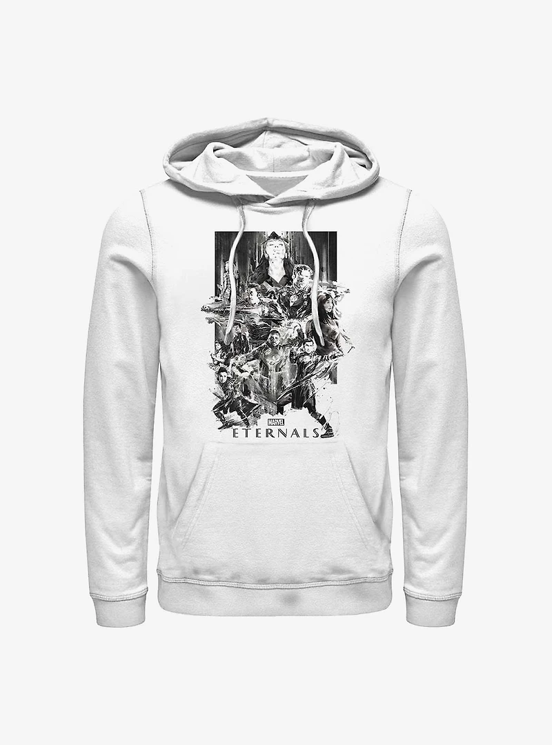 Marvel Eternals Paint Splattered Hoodie