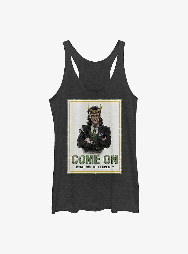Marvel Loki President Womens Tank Top