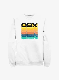 Outer Banks OBX Rainbow Stack Sweatshirt