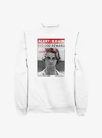 Outer Banks John B Wanted Poster Sweatshirt
