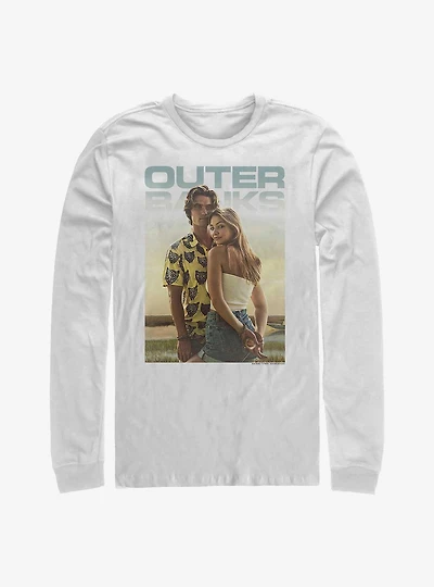 Outer Banks John & Sarah Poster Couple Long-Sleeve T-Shirt
