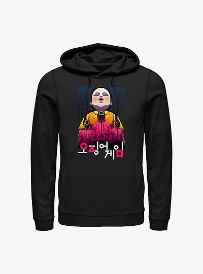Squid Game Anime Guards Hoodie