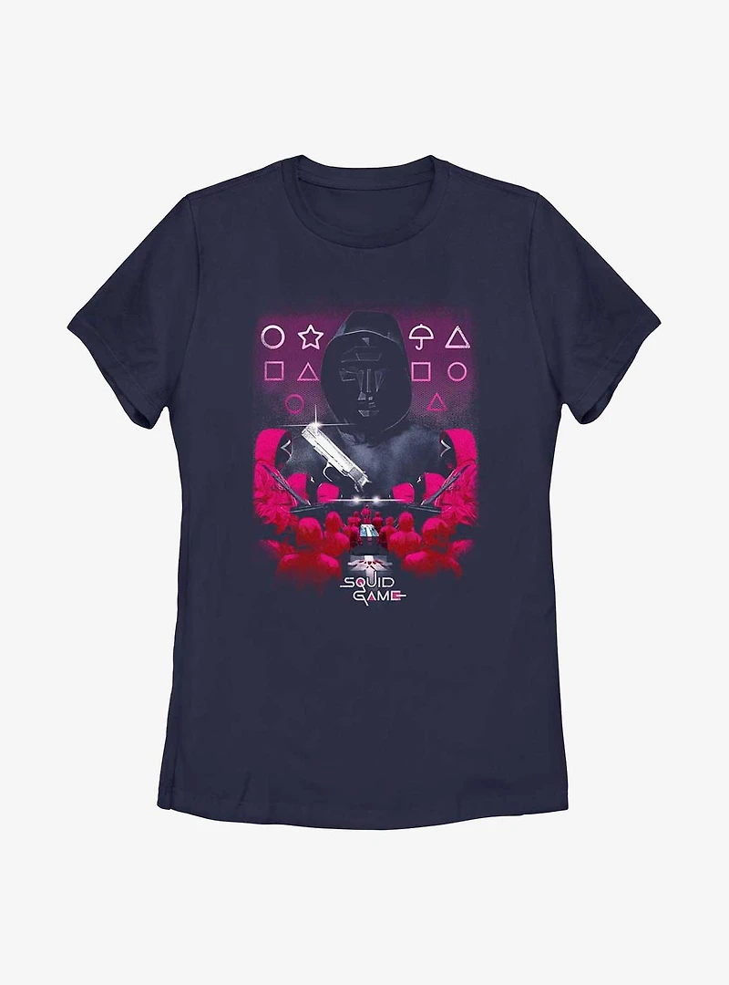 Squid Game Faceless Fiends Womens T-Shirt