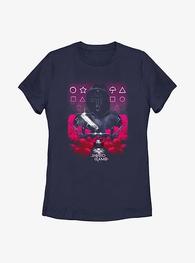 Squid Game Faceless Fiends Womens T-Shirt